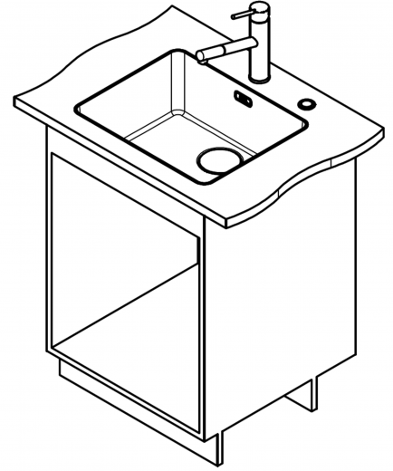 FRANKE Kchensple Mythos MYX 210-50 Einbausple Slimtop / Flchenbndig mit Siebkorb als Druckknopfventil