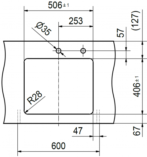 FRANKE Kchensple Mythos MYX 210-50 Einbausple Slimtop / Flchenbndig mit Siebkorb als Druckknopfventil