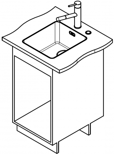 FRANKE Kchensple Mythos MYX 210-34 Einbausple Slimtop / Flchenbndig mit Siebkorb als Druckknopfventil