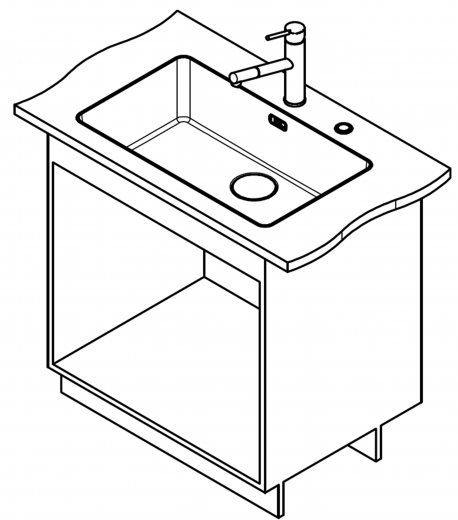 FRANKE Kchensple Mythos MYX 210-70 Einbausple Slimtop / Flchenbndig mit Siebkorb als Stopfenventil