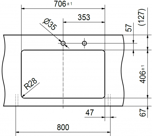 FRANKE Kchensple Mythos MYX 210-70 Einbausple Slimtop / Flchenbndig mit Siebkorb als Stopfenventil