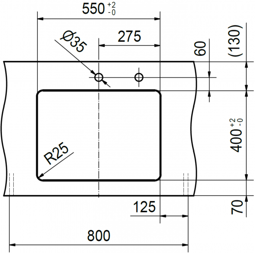 FRANKE Kchensple Mythos MYX 110-55 Unterbausple (Montage unter die Arbeitsplatte) mit Integralablauf und Siebkorb als Druckknopfventil