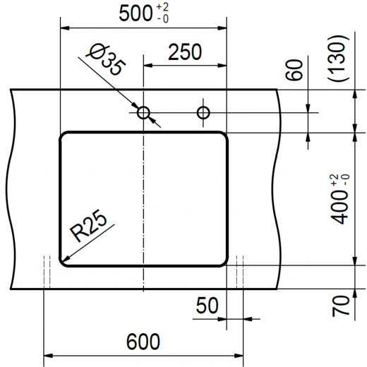 FRANKE Kchensple Mythos MYX 110-50 Unterbausple (Montage unter die Arbeitsplatte) mit Integralablauf und Siebkorb als Druckknopfventil