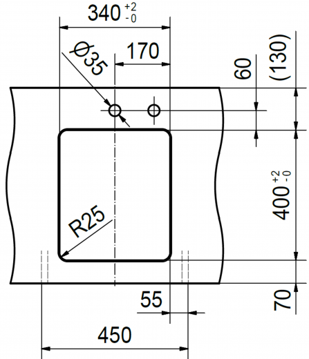 FRANKE Kchensple Mythos MYX 110-34 Unterbausple (Montage unter die Arbeitsplatte) mit Integralablauf und Siebkorb als Druckknopfventil