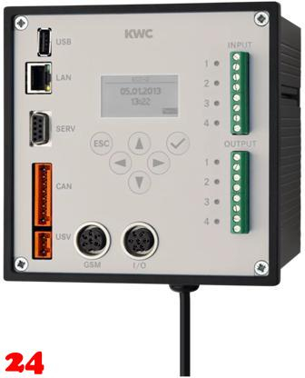 KWC PROFESSIONAL ECC2 Funktionscontroller ZA3OP0022 fr die Armaturenebene AQUA 3000 open inklusive GLT, BacNet-IP, KNX-IP und ModBus-TCP