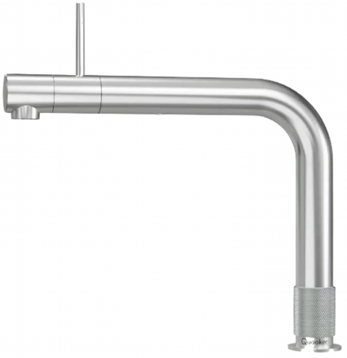 {LAGER} QUOOKER FRONT Edelstahl COMBI (+) B mit CUBE 2 *Der Wasserhahn, der alles kann! (22+FRONTRVSCUBE)