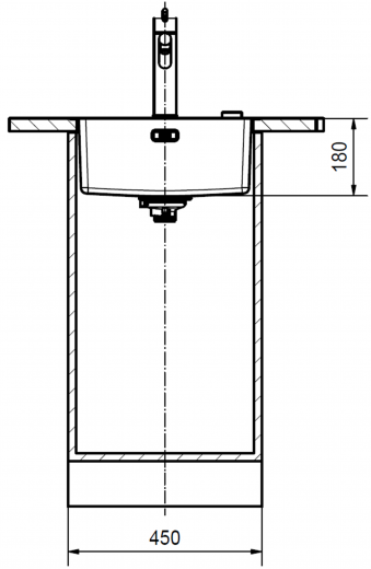 FRANKE Kchensple Maris MRX 210-40 Edelstahlsple Slimtop / Flchenbndig mit Siebkorb als Stopfenventil