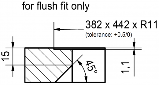 FRANKE Kchensple Maris MRX 210-34 Edelstahlsple Slimtop / Flchenbndig mit Siebkorb als Stopfenventil