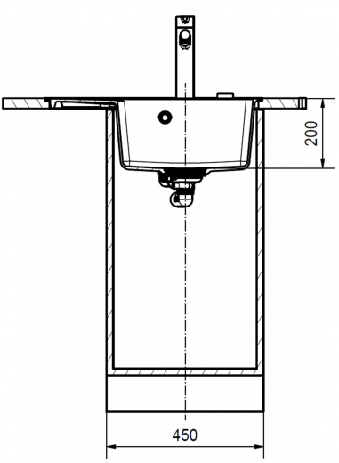 FRANKE Kchensple Centro CNG 611-62A Fragranit+ Einbausple / Granitsple Flchenbndig mit Siebkorb als Drehknopfventil