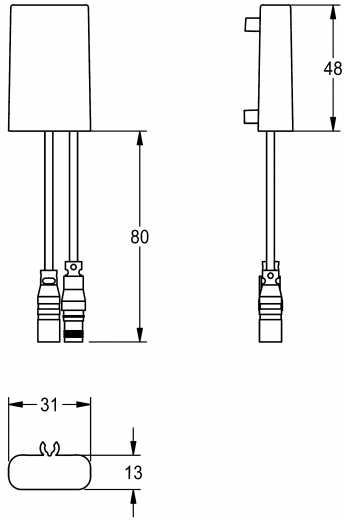 KWC PROFESSIONAL C-Modul fr kompatible KWC Elektronikarmaturen zur funkgesteuerten Parametrierung ACEX9020