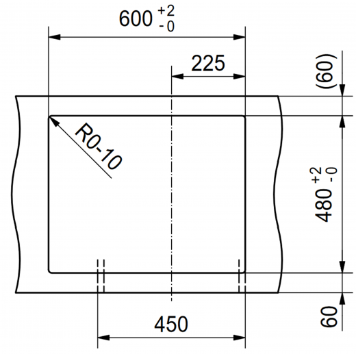 FRANKE Kchensple Spark SKL 611-62 (50) Einbausple / Edelstahlsple Leinenoptik mit Einbaurand und Siebkorb als Drehknopfventil