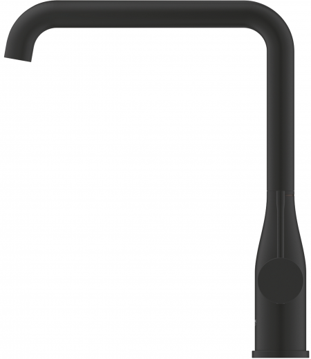 {Lager} GROHE Kchenarmatur Essence Phantom Black Einhebelmischer Schwarz matt mit Festauslauf (30505KF0)