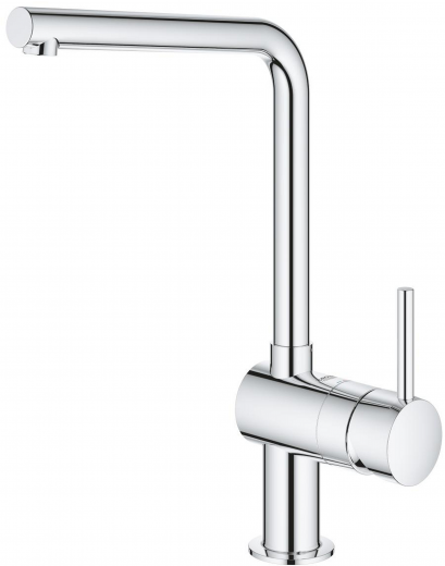 GROHE KITCHEN SELECTION Kchenarmatur Vento Einhebelmischer Chrom mit Festauslauf (30425000)