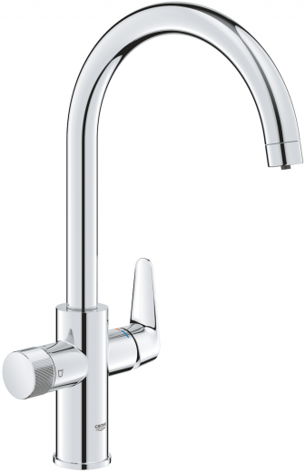 GROHE Blue Pure Baucurve Einhand-Spltischbatterie Einzelarmatur mit Filterfunktion (30580000) [NUR Armatur]