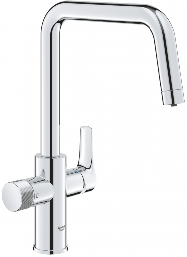 GROHE Blue Pure Eurosmart Einhand-Spltischbatterie Einzelarmatur mit Filterfunktion (30583000) [NUR Armatur]