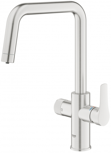 GROHE Blue Pure Eurosmart Einhand-Spltischbatterie Einzelarmatur mit Filterfunktion (30583DC0) [NUR Armatur]