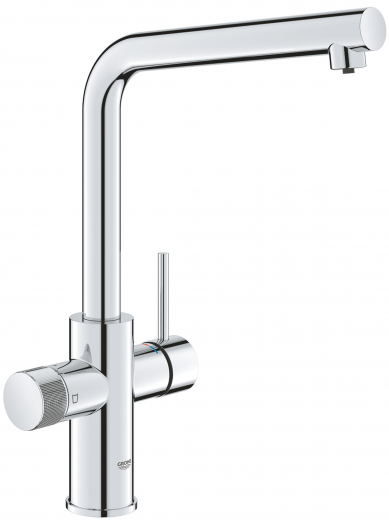 GROHE Blue Pure Minta Einhand-Spltischbatterie Einzelarmatur mit Filterfunktion (30588000) [NUR Armatur]