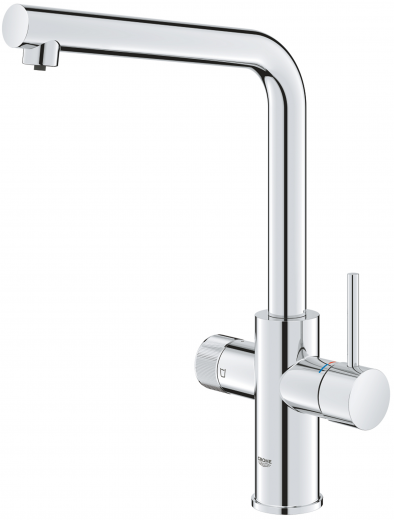 GROHE Blue Pure Minta Einhand-Spltischbatterie Einzelarmatur mit Filterfunktion (30588000) [NUR Armatur]