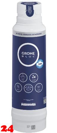 GROHE Blue Umkehrosmose Filter zur Verwendung mit GROHE Blue Pure Einzelarmaturen (40880001)