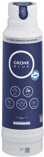 GROHE Blue Umkehrosmose Filter zur Verwendung mit GROHE Blue Pure Einzelarmaturen (40880001)