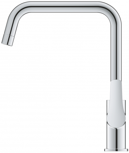 GROHE Kchenarmatur Concetto Einhebelmischer Chrom mit Festauslauf (32661003)