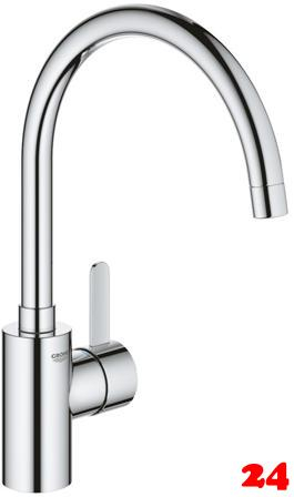 GROHE Kchenarmatur Eurosmart Cosmopolitan Einhebelmischer Chrom mit Festauslauf (32843002)