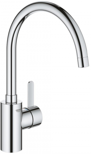 GROHE Kchenarmatur Eurosmart Cosmopolitan Einhebelmischer Chrom mit Festauslauf (32843002)