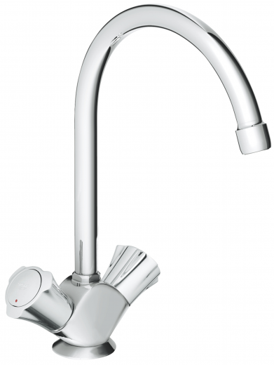 GROHE Kchenarmatur Costa Spltischbatterie Chrom Zweigriff Armatur (31831001)