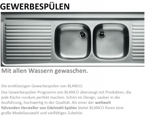 {LAGER} B.PRO E 5x3x1,5 Einschweibecken Hardline fr Einbau in Edelstahlarbeitsplatten Handwaschbecken