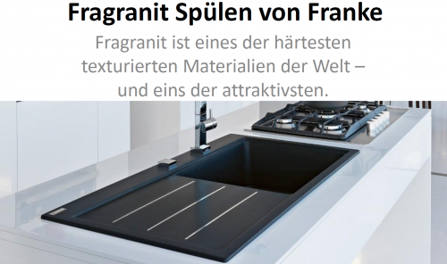 x FRANKE Kchensple Strata STG 614-78 Fragranit+ Einbausple / Granitsple mit Siebkorb als Stopfen- oder Drehknopfventil
