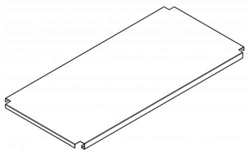 KWC PROFESSIONAL Maxima Tablar MAXT140-70 passend zum Untergestell MAXF140-70