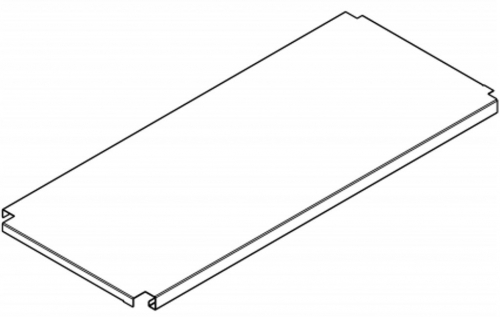 KWC PROFESSIONAL Maxima Tablar MAXT260-60 passend zum Untergestell MAXF260-60