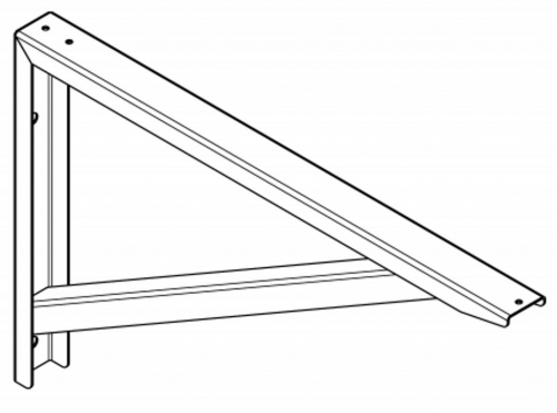 KWC PROFESSIONAL Sirius Konsole fr Mehrzweckbecken BS354 passend Sirius Reinigungsbecken BS351 / BS352 / BS353