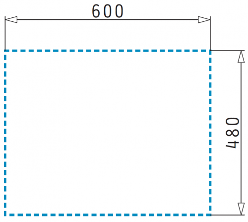 PYRAMIS Kchensple Athena (62x50) 1B 1D Einbausple / Edelstahlsple Siebkorb als Drehknopfventil