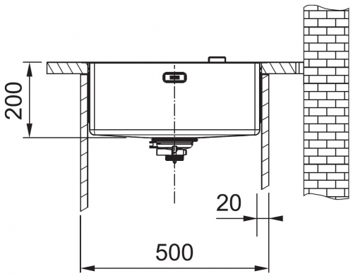 FRANKE Kchensple Box BXX 210-45/110-45 Edelstahlsple 3 in 1 (Einbau, Unterbau, Flchenbndig) Siebkorb als Druckknopfventil