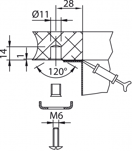 FRANKE Kchensple Box BXX 110-40 Unterbausple (Montage unter die Arbeitsplatte) mit Integralablauf und Siebkorb als Druckknopfventil