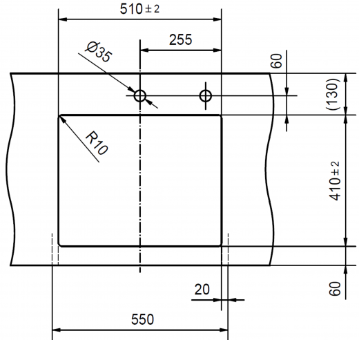 FRANKE Kchensple Maris MRX 210-50 Edelstahlsple Slimtop / Flchenbndig mit Siebkorb als Drehknopfventil