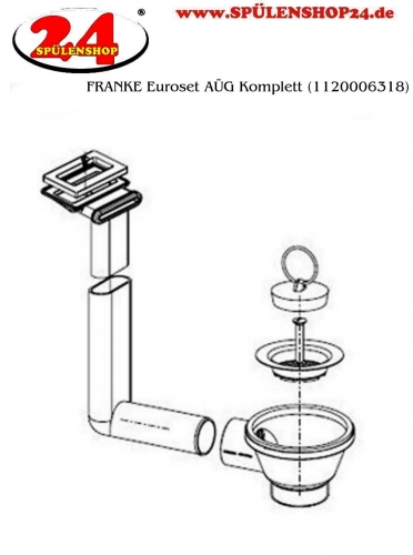 FRANKE Stopfenventil 2