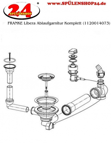 FRANKE Ablaufventil 3 1/2