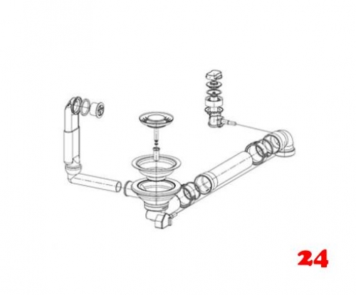 FRANKE Ablaufgarnitur 1x 3,5