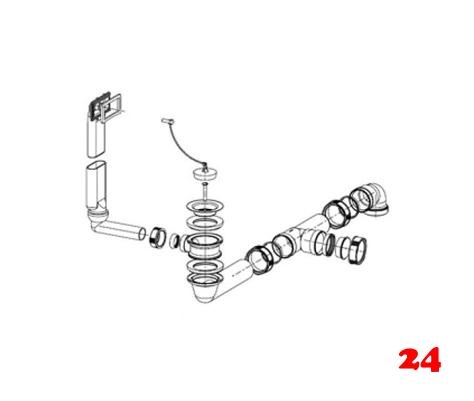 FRANKE Ablaufgarnitur 1x 1,5