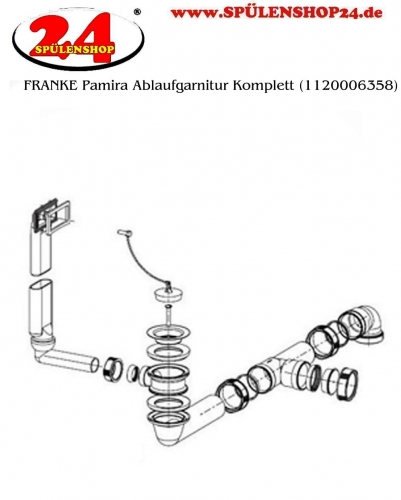 FRANKE Ablaufgarnitur 1x 1,5