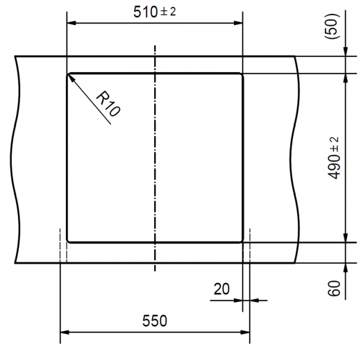 FRANKE Kchensple Maris MRX 210-50 A Edelstahlsple Slimtop / Flchenbndig mit Siebkorb als Stopfenventil