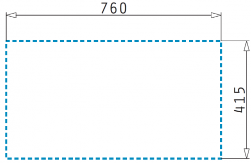 PYRAMIS Kchensple ET78 (78x43,5) 1B 1D Einbausple Leinenoptik Ablauf mit Gummistopfen ohne Hahnlochbohrung