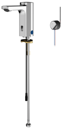 KWC PROFESSIONAL F5E Elektronik Standventil F5EV1003 DN 15 fr Waschanlagen, opto-elektronisch gesteuert mit Wandeinbau-Netzteil