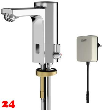 KWC PROFESSIONAL F5E-Mix Elektronik Standbatterie F5EM1006-ND DN 15 fr Waschanlagen, opto-elektronisch gesteuert mit Steckernetzteil Niederdruck