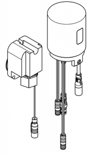 KWC PROFESSIONAL F5L Hygieneeinheit fr Wandbatterien ACLM9001 fr Wasch und Duschanlagen