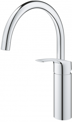 GROHE Kchenarmatur Eurosmart Einhebelmischer Chrom mit Festauslauf (33202003)