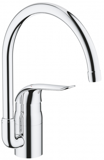 GROHE Kchenarmatur Euroeco Special Einhebelmischer Chrom mit Festauslauf (32786000)