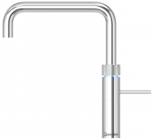 {LAGER} QUOOKER FUSION Square Chrom COMBI B mit CUBE 2 *Der Wasserhahn, der alles kann! (22FSCHRCUBE)